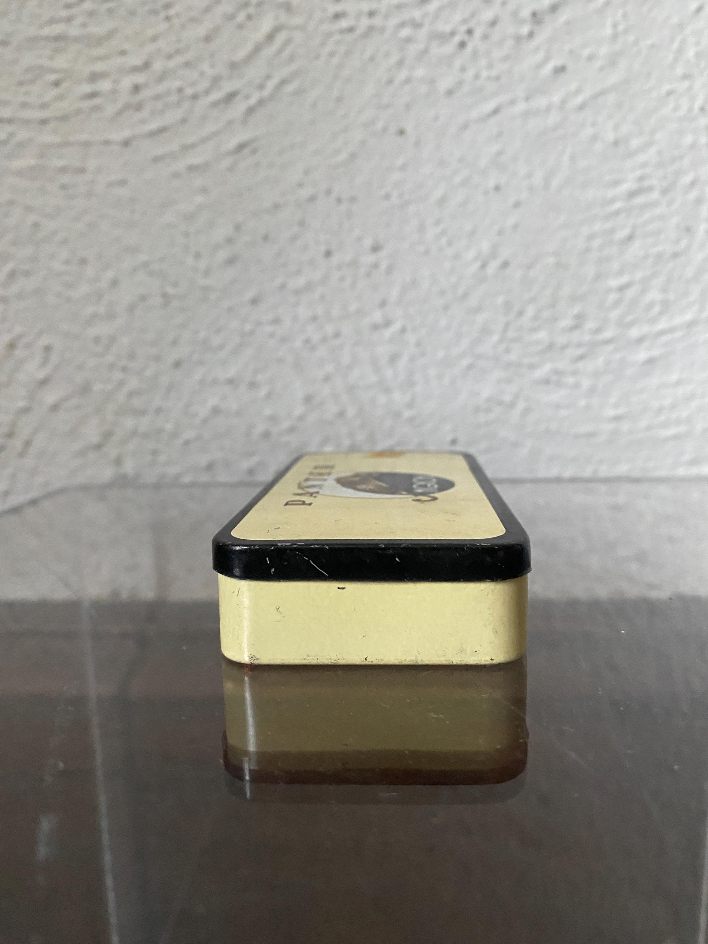 Vintage Panter Mignon Dutch Cigar Tin Panther Brand Small Box Holland