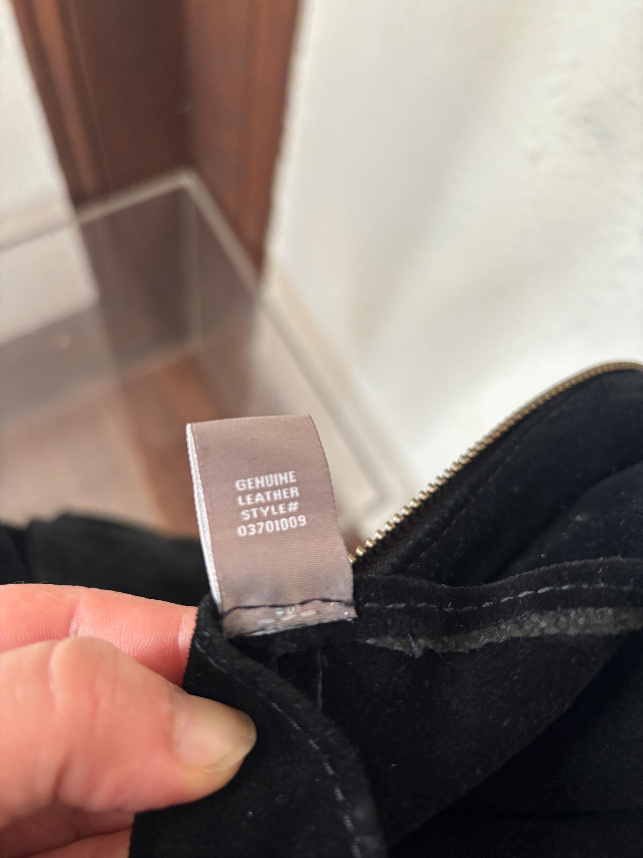 J. Jill Black Suede Wide Crossbody Long Strap Large Leather Bag 90s Minimal Classic Handbag