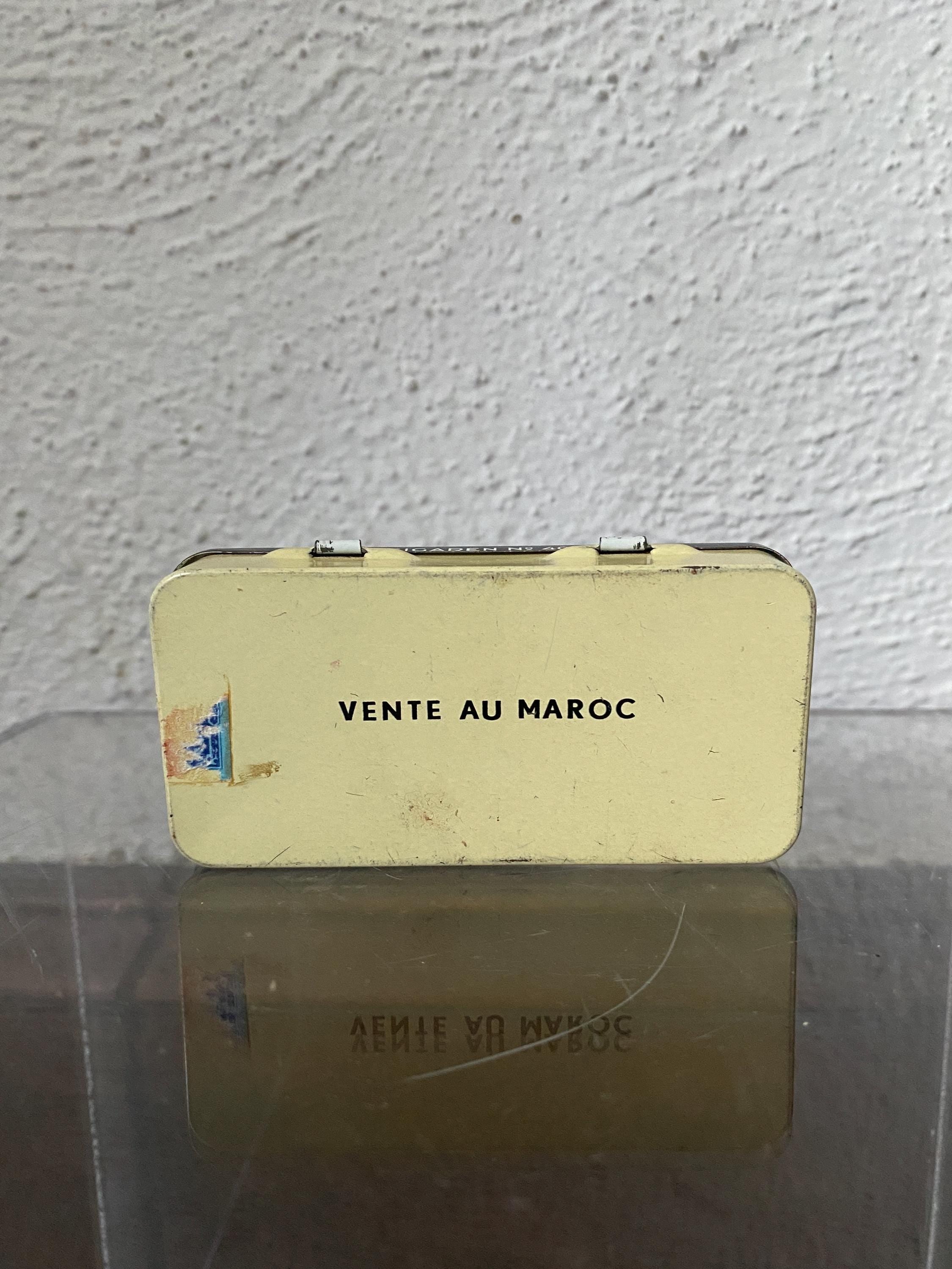 Vintage Panter Mignon Dutch Cigar Tin Panther Brand Small Box Holland